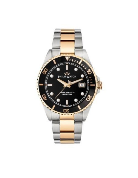 Orologio PHILIP WATCH Caribe Uomo Acciaio Bicolore / Nero