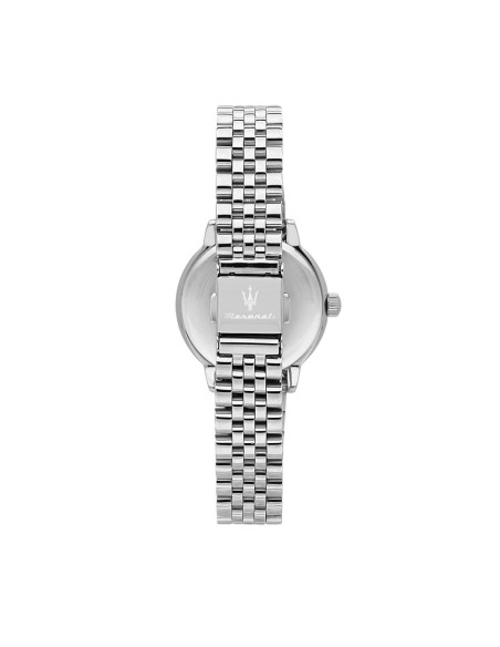 Orologio MASERATI donna Successo Solar acciaio / bianco