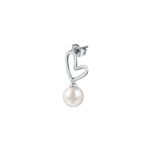 La Petite Story Single earring ss+synthetic pearl