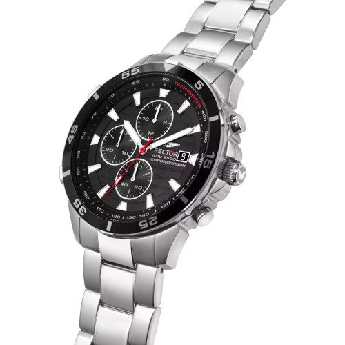 Orologio SECTOR Uomo ADV2500 Cronografo Acciaio...