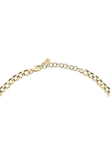 Collana MORELLATO donna Poetica acciaio dorato...