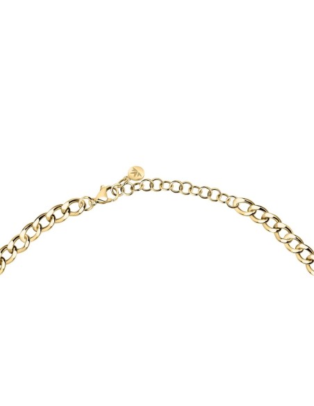 Collana MORELLATO donna Poetica acciaio dorato (SAUZ04)