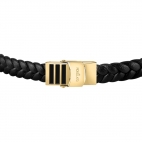 Bracciale MORELLATO uomo Moody nero / oro
