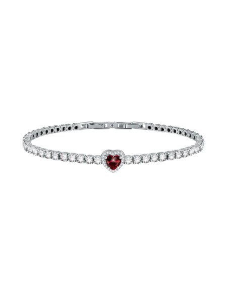 Bracciale MORELLATO donna Tesori arg. 925 - cuore rosso (SAVB18)