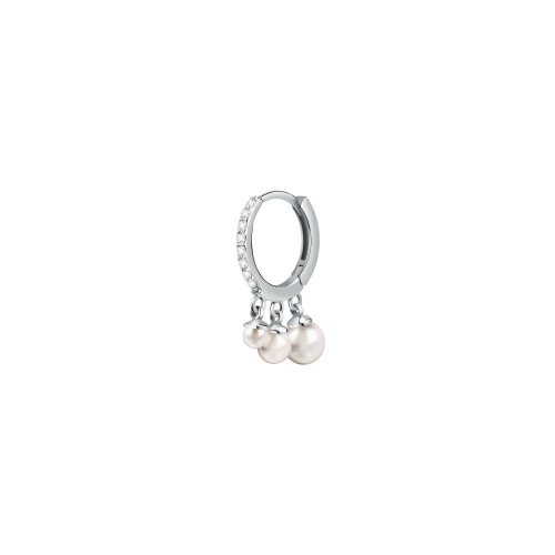 La Petite Story Single earring ss pp+synthetic pearl