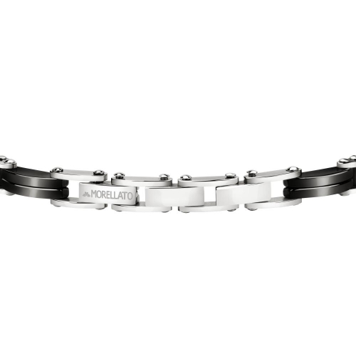 Morellato Ceramic br ss black ceramic 220mm