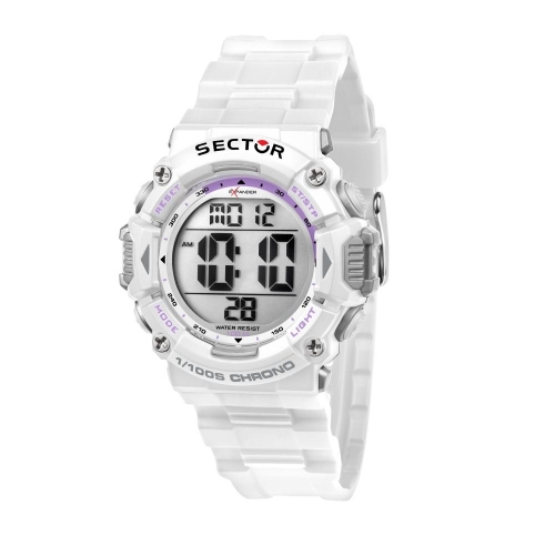 Orologio Sector Ex-32 digitale bianco - 40 mm