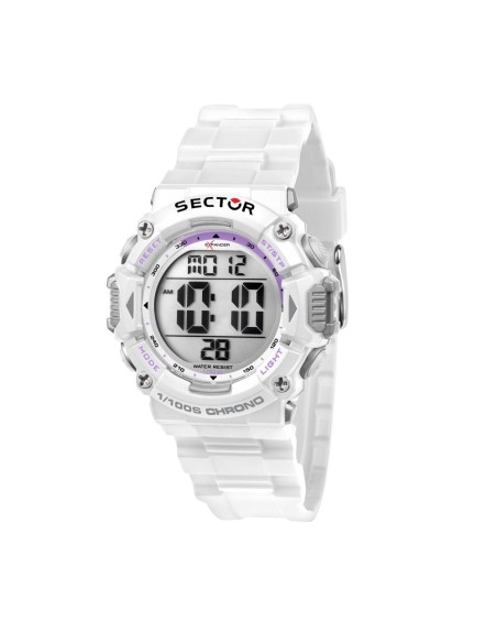 Orologio Sector Ex-32 digitale bianco - 40 mm