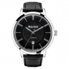 Philip Watch Grand archive 1940 aut 43mm3h blk d bl s uomo