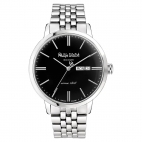 Philip Watch Grand archive 1940 43mm 3h blk dial br s maschile
