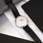 Philip Watch Grand archive 1940 43mm 3h sil dial b st maschile