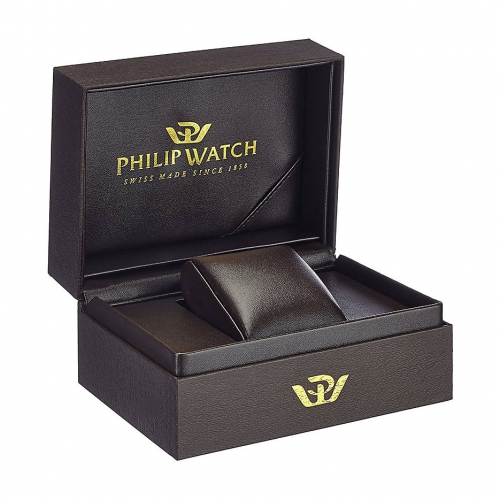 Philip Watch Grand archive 1940 43mm 3h sil dial b st maschile