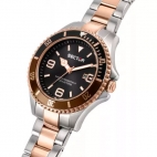 Sector 230 43mm 3h black dial br ss+rg
