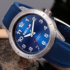 Sector 270 37mm 3h blue dial blue strap