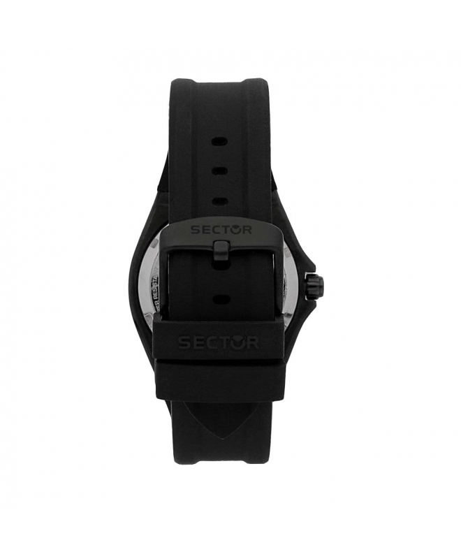Sector No Limits Orologio Uomo Collezione 960 – Automatico, Cassa 43mm, Nero PVD E Silicone (R3221528001)