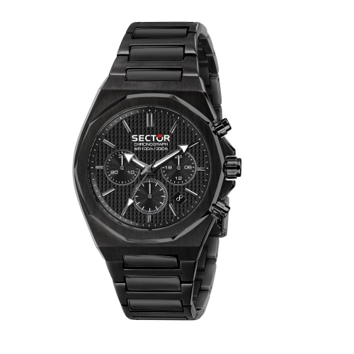 Sector 960 43mm chr black dial br black maschile R3273628001