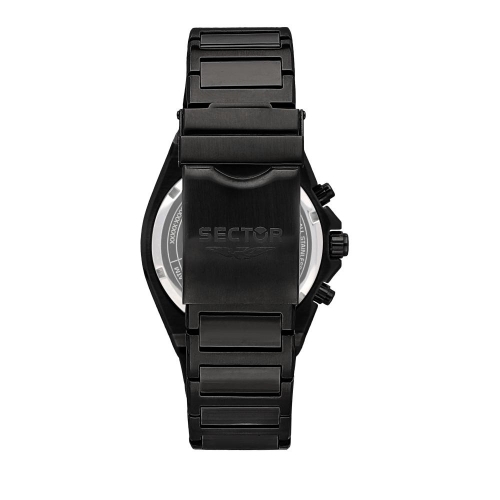 Sector 960 43mm chr black dial br black maschile R3273628001