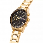 Orologio SECTOR 770 multi funzione dorato / nero - 44 mm