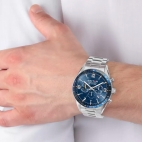 Sector 770 44mm chr blue dial br ss uomo R3273616003