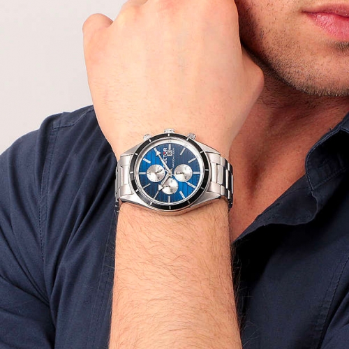 Sector 770 44mm chro blue dial br ss maschile R3273616007
