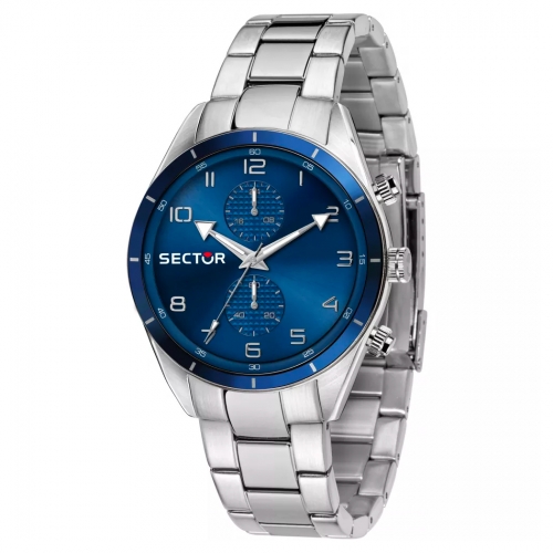 Sector 770 44mm mult blue dial br ss uomo R3253516004