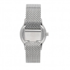 Sector 660 36mm 3h white dial mesh br ss