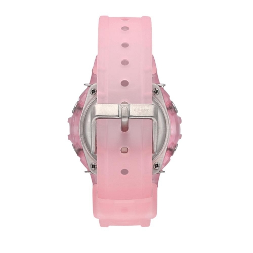 Sector Ex-05 digital pink dial pink pu strap femminile