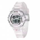 Sector Ex-05 digital white dial white pu strap donna R3251526501