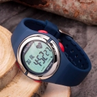 Sector Ex-25 38mm digital blue dial blue sil st maschile