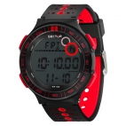 Sector Ex-23 44mm digital black+red strap uomo R3251512002