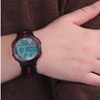 Sector Ex-23 44mm digital black+red strap uomo R3251512002