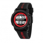 Sector Ex-17 44mm digital blackred strap