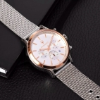 Maserati Epoca ext 42mm chr wsilver dial mesh ss maschile