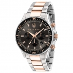 Maserati Sfida 44mm chr gun dial br ss+rg