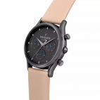 Trussardi T-light 43mm multi d.gun dial clay st