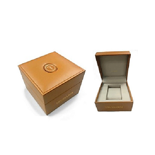 Trussardi T-light 43mm multi d.gun dial clay st