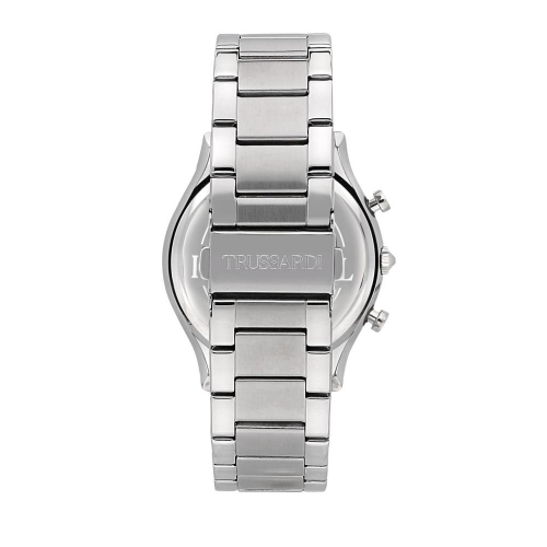 Trussardi T-light 43mm multi wsilver dial br ss