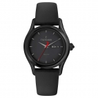 Trussardi T-light 43mm 3h black dial black st