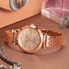 Trussardi T-twelve 34mm 3h rose gold dial br rg