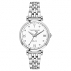 Trussardi T-twelve 34mm 3h white dial br ss