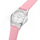 Trussardi T-light 32mm 2h silver dial pink st
