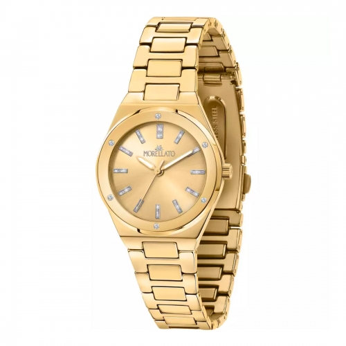 Morellato Ego 33mm 3h yg dial br yg
