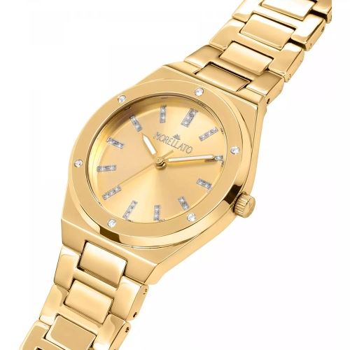 Morellato Ego 33mm 3h yg dial br yg