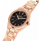 Morellato Ego 33mm 3h black dial br rg