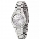 Morellato Ego 33mm 3h white silver dial br ss