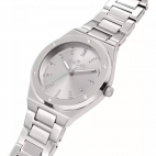 Morellato Ego 33mm 3h white silver dial br ss