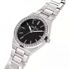 Morellato Ego 33mm 3h black dial br ss
