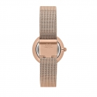 Morellato Shine 30mm 3h black dial mesh br rg femminile