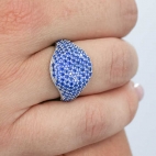 Morellato Tesori arg an. blue zir arg.925 size 18 donna