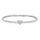 Bracciale MORELLATO donna Tesori argento 925 / cuore